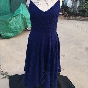 Beautiful lace with slip dress by express